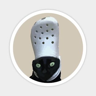 crocs cat Magnet